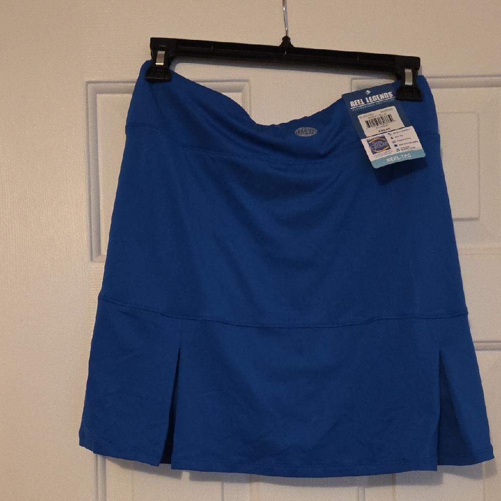 Reel Legends Vibrant Blue Golf Skort